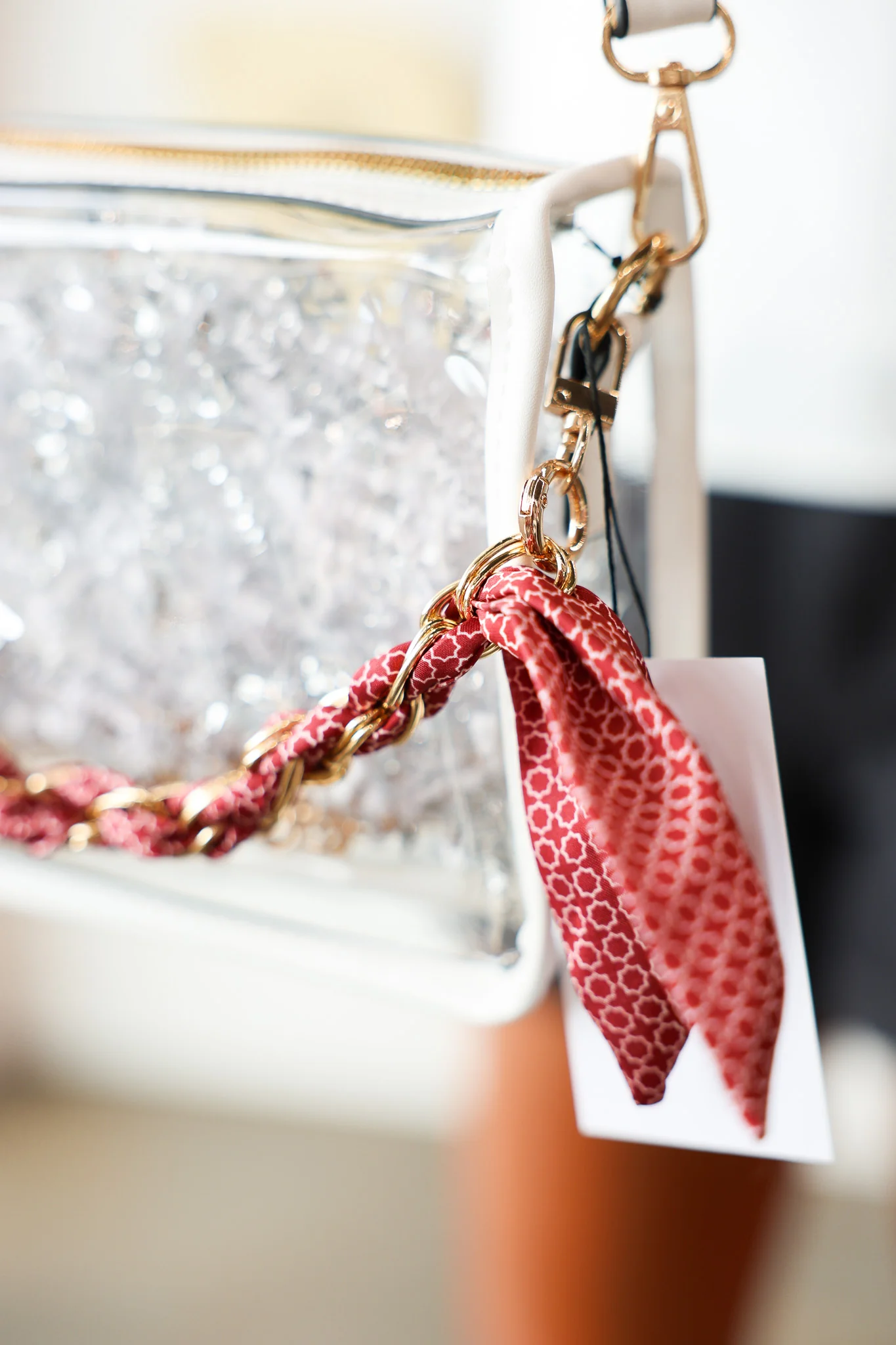 Purse Chain - Burgundy - Image 3