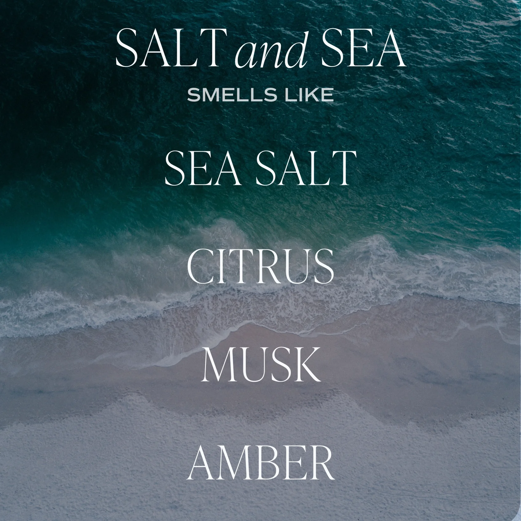 Salt and Sea 12 oz Candle - Image 2