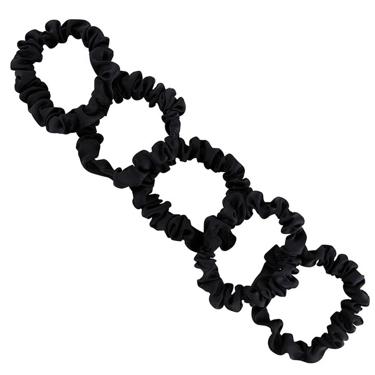 Satin Scrunchies Jar - Black - Image 2