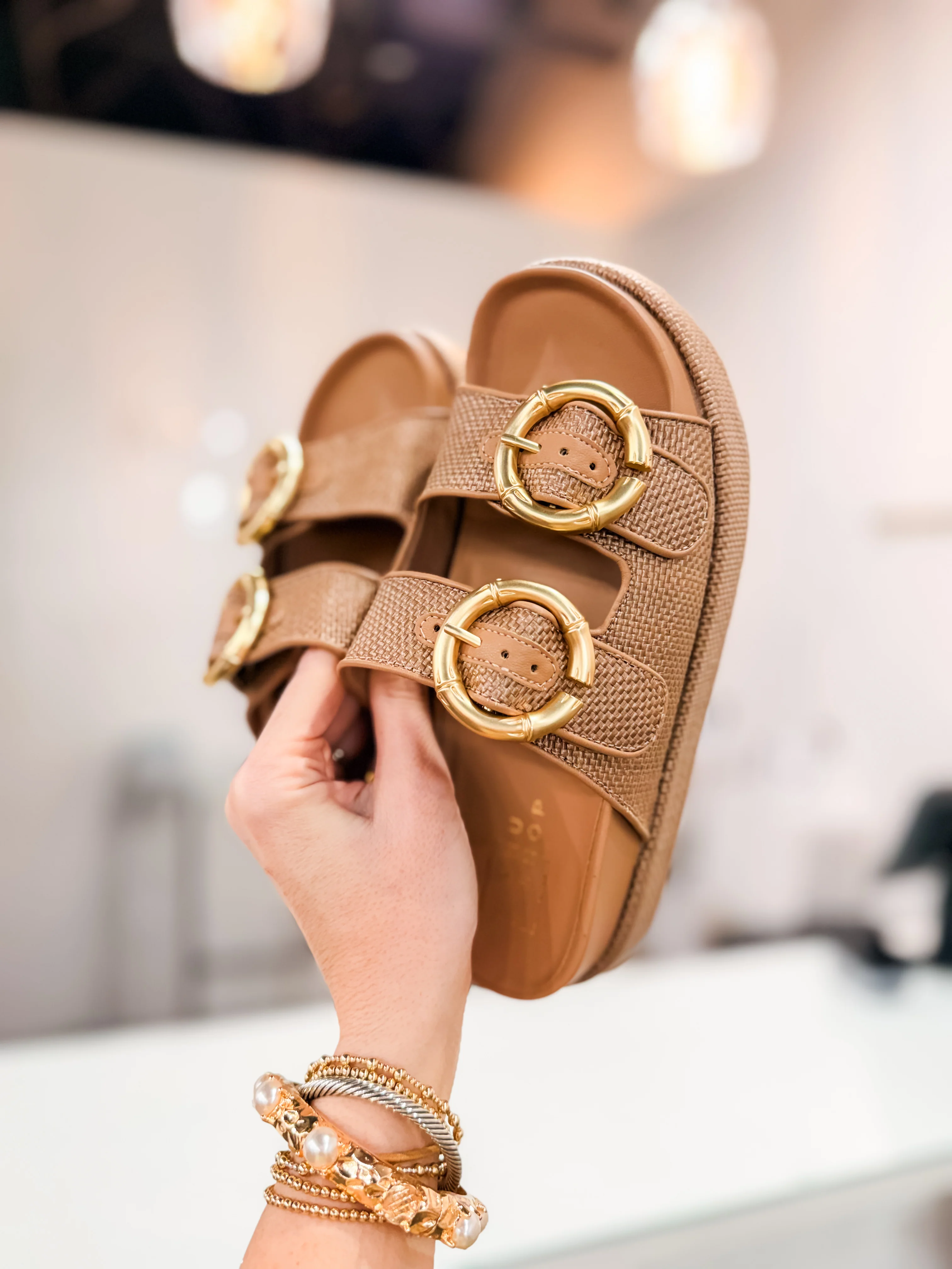 Shu Shop Lori Sandals - Brown - Image 4