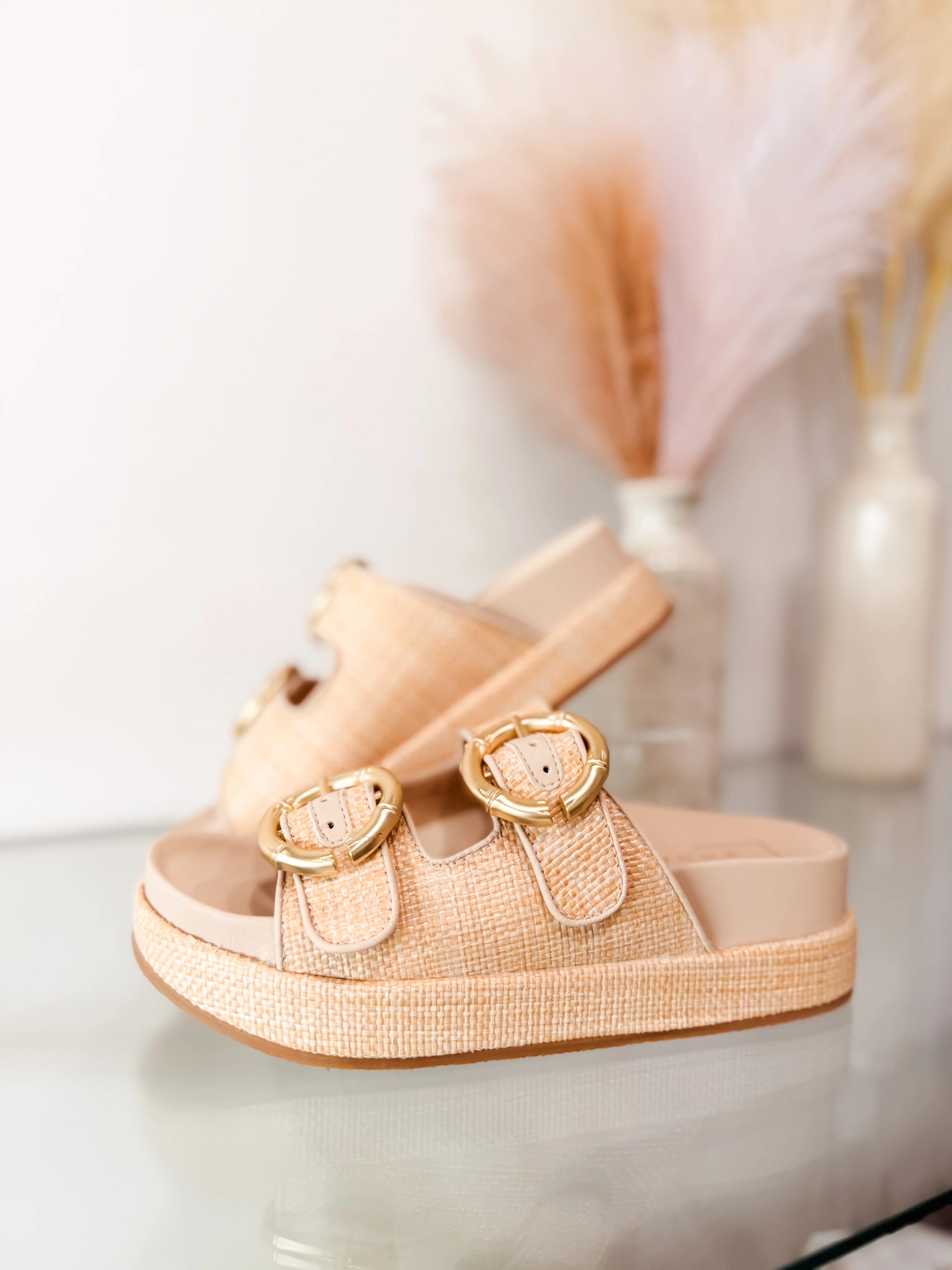 Shu Shop Lori Sandals - Natural - Image 3