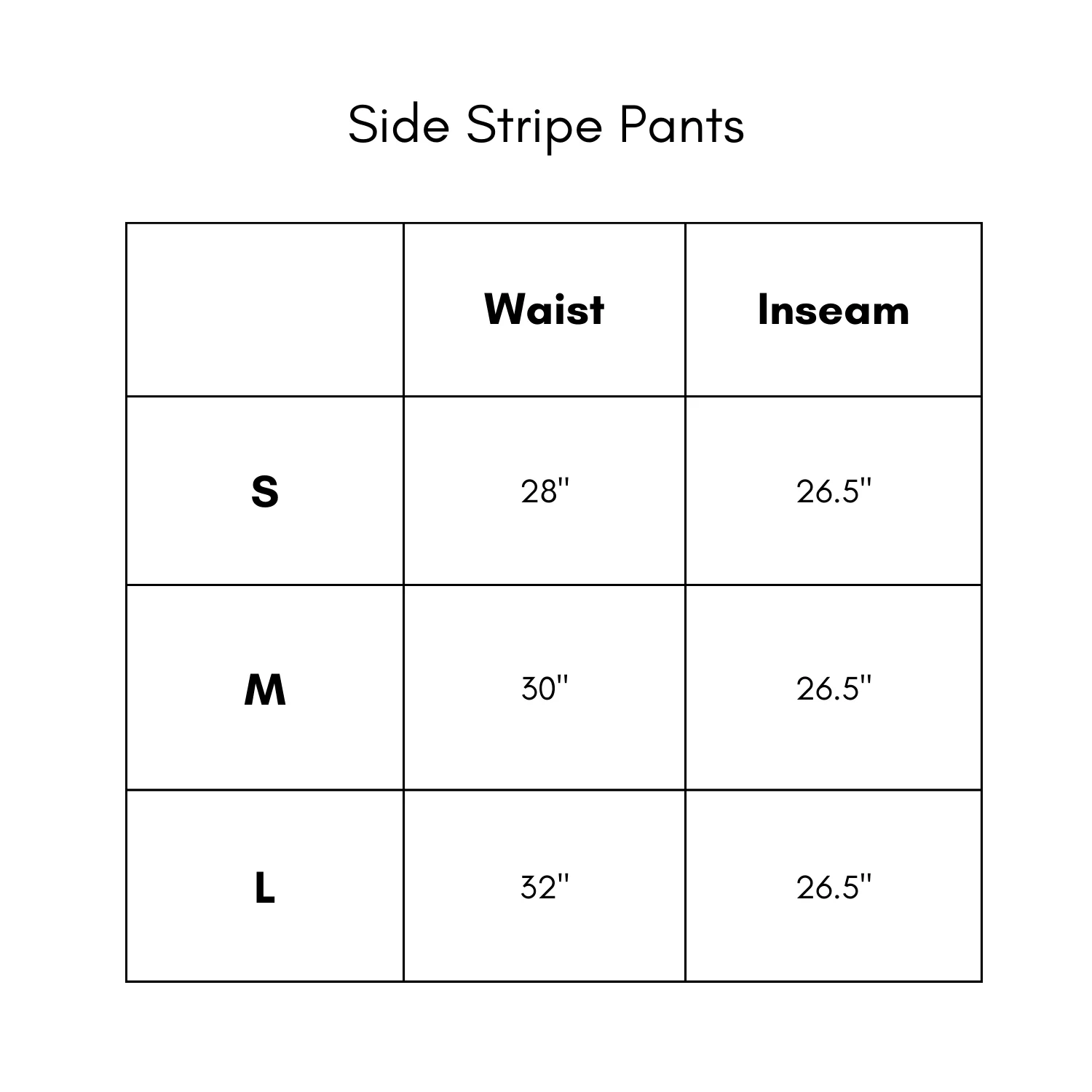 Side Stripe Pants - Black - Image 8