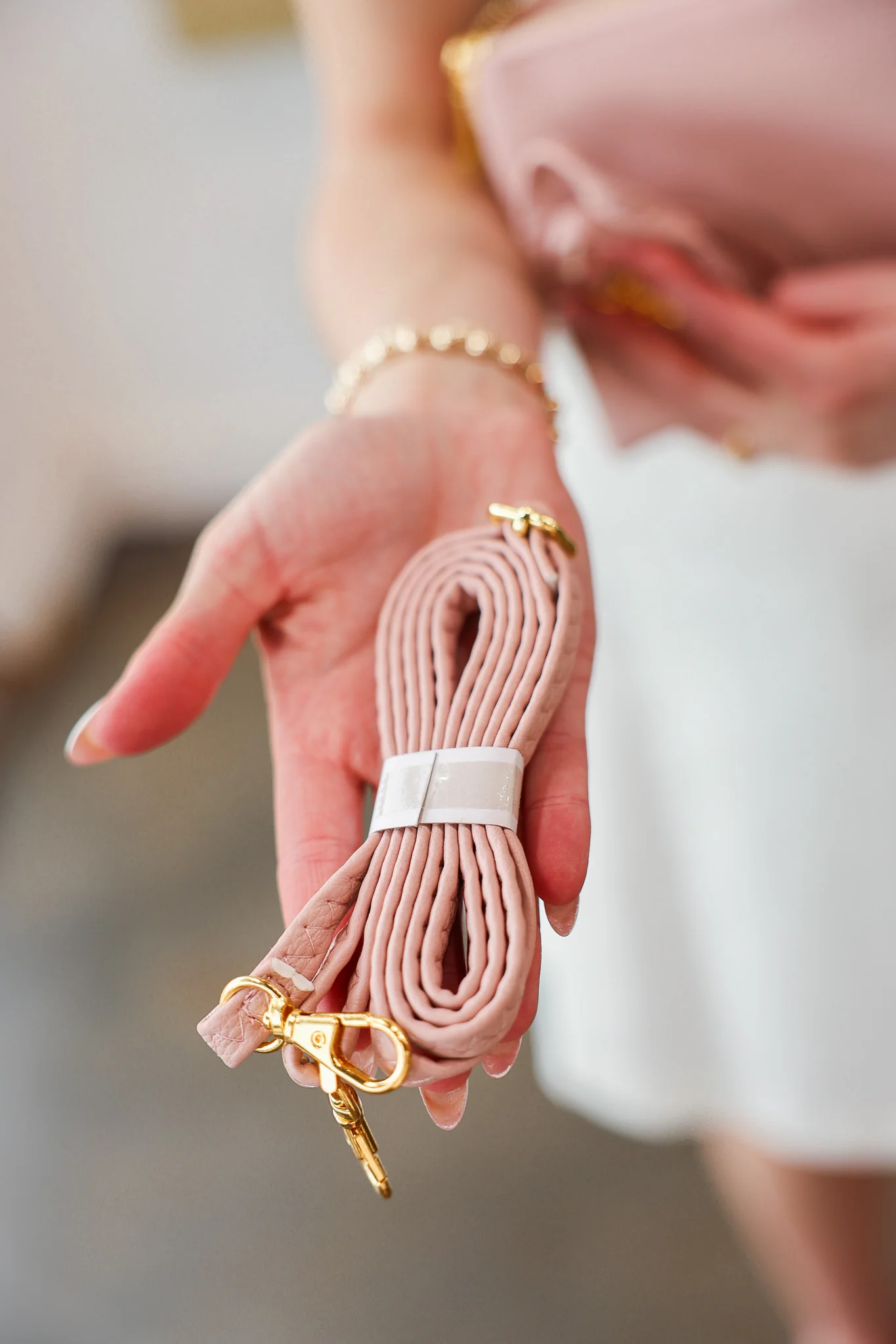 Small Crossbody - Baby Pink - Image 3