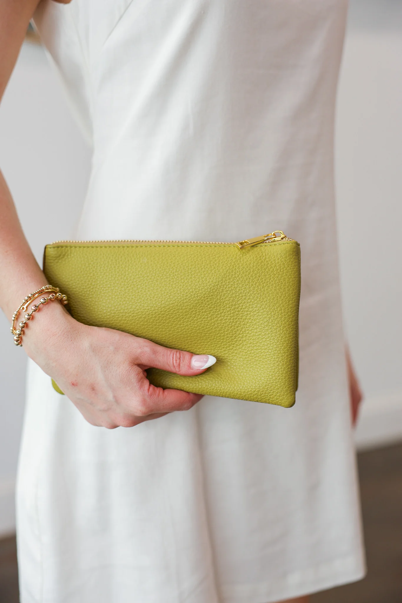 Small Crossbody - Light Olive - Image 2