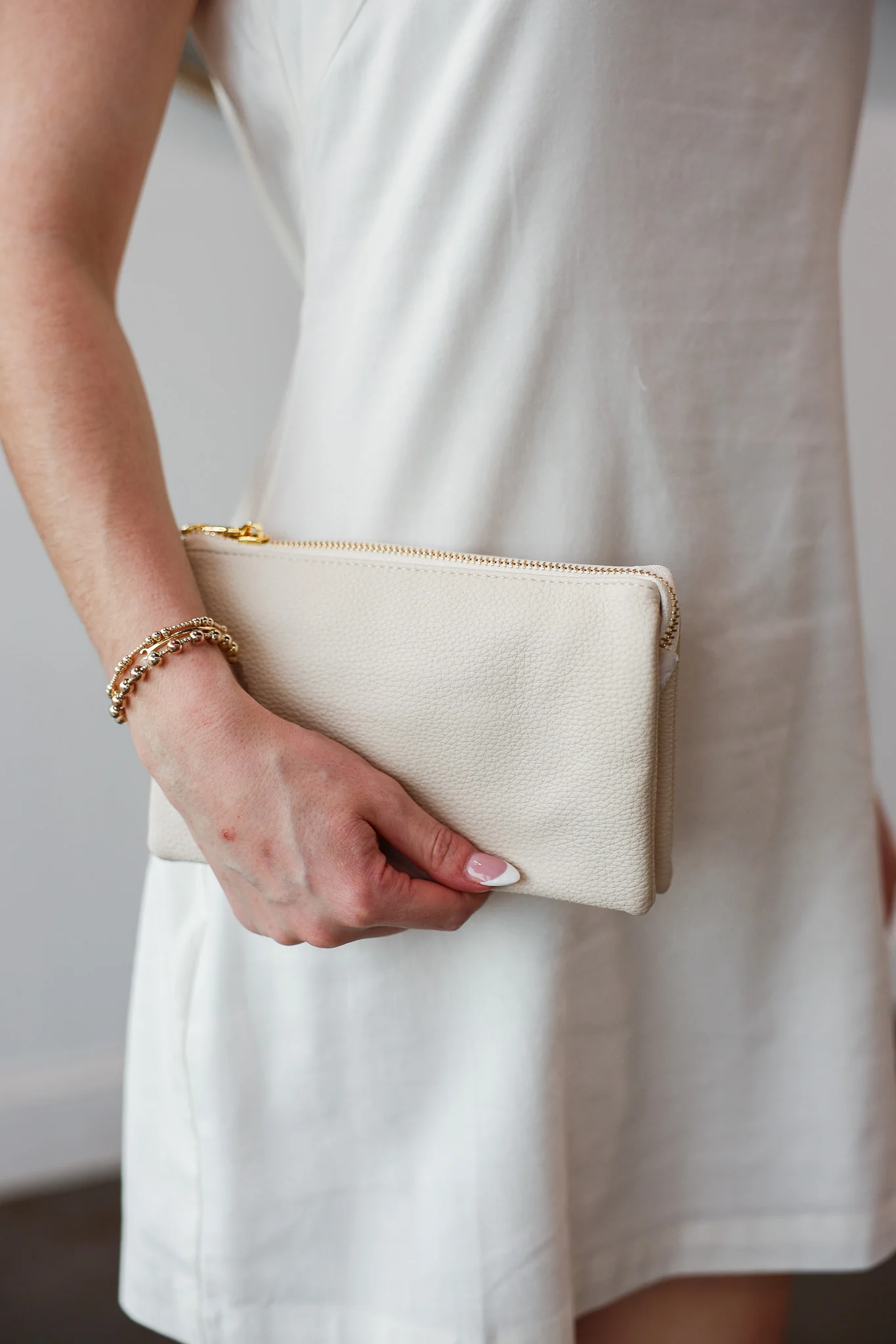 Small Crossbody/Wristlet - Ivory - Image 3