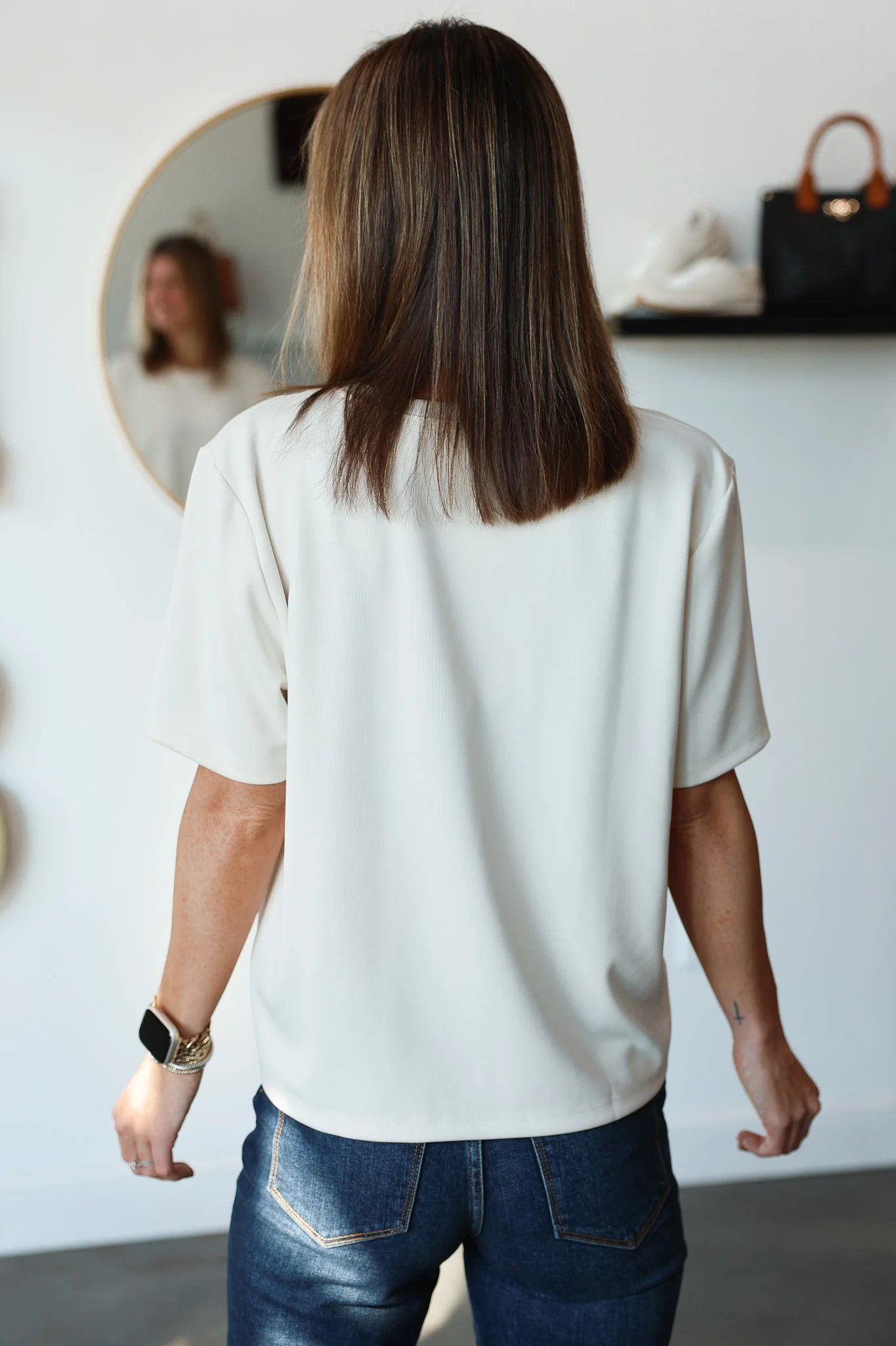 Soft Crew Tee - Ivory - Image 4