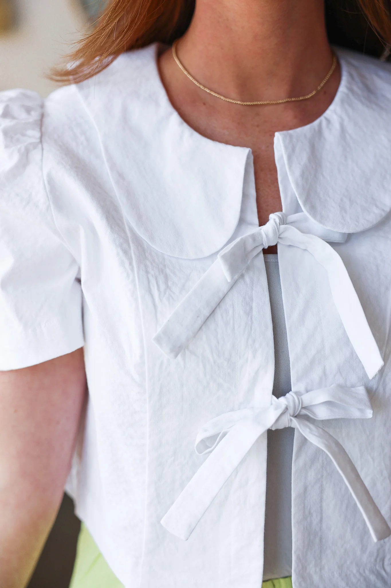 Steve Madden Barrette Top - White - Image 4
