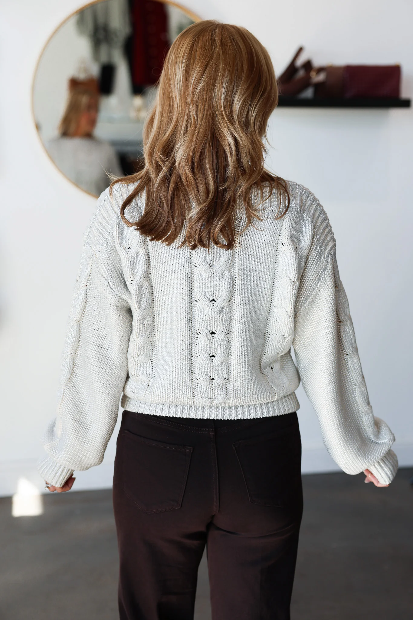 Steve Madden Debbi Sweater - Antique - Image 5