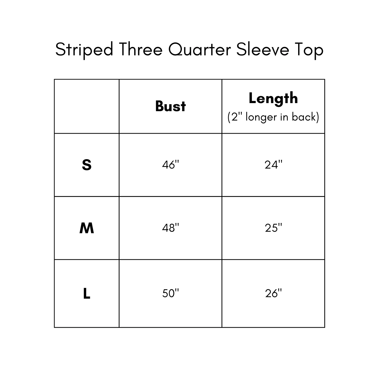Striped Three Quarter Sleeve Top - Pink - Image 10