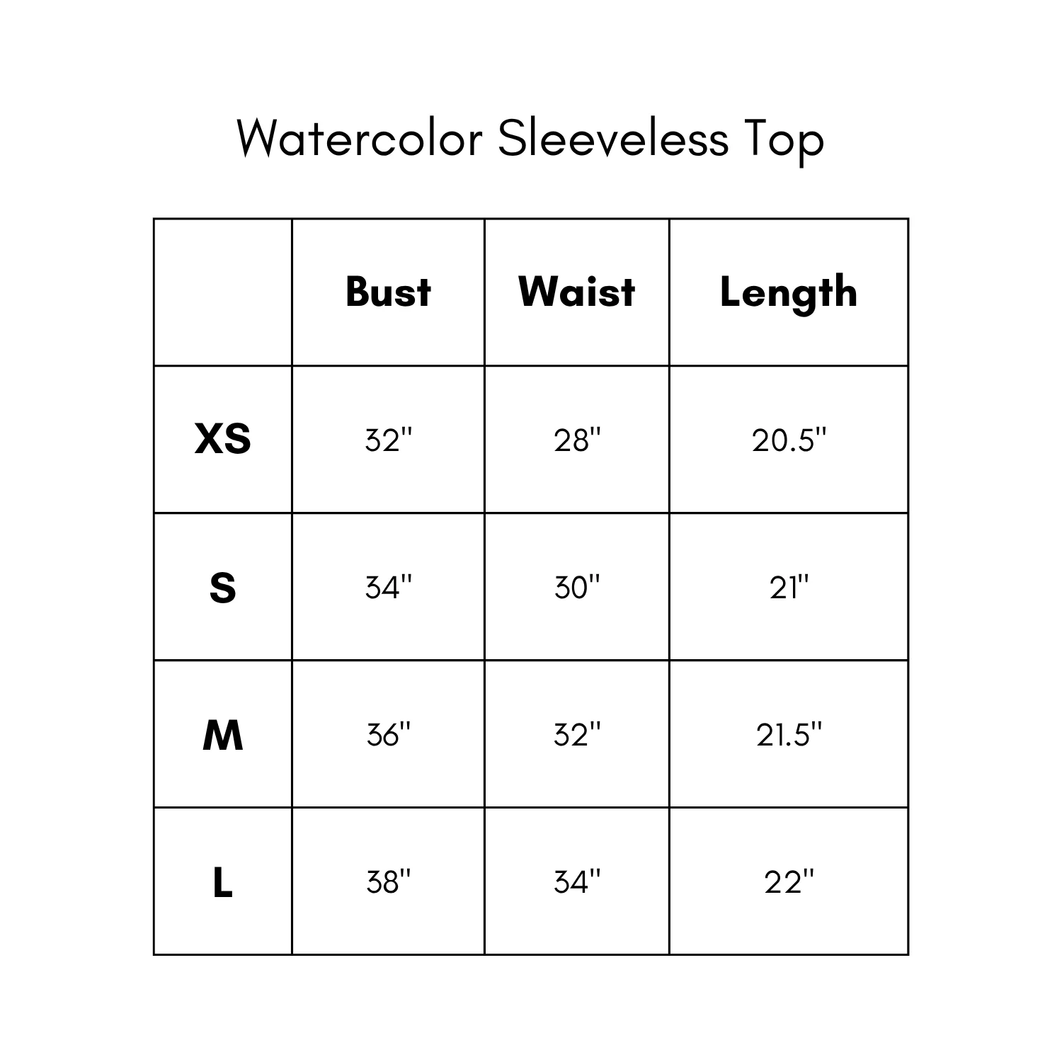 Watercolor Sleeveless Top - Image 11