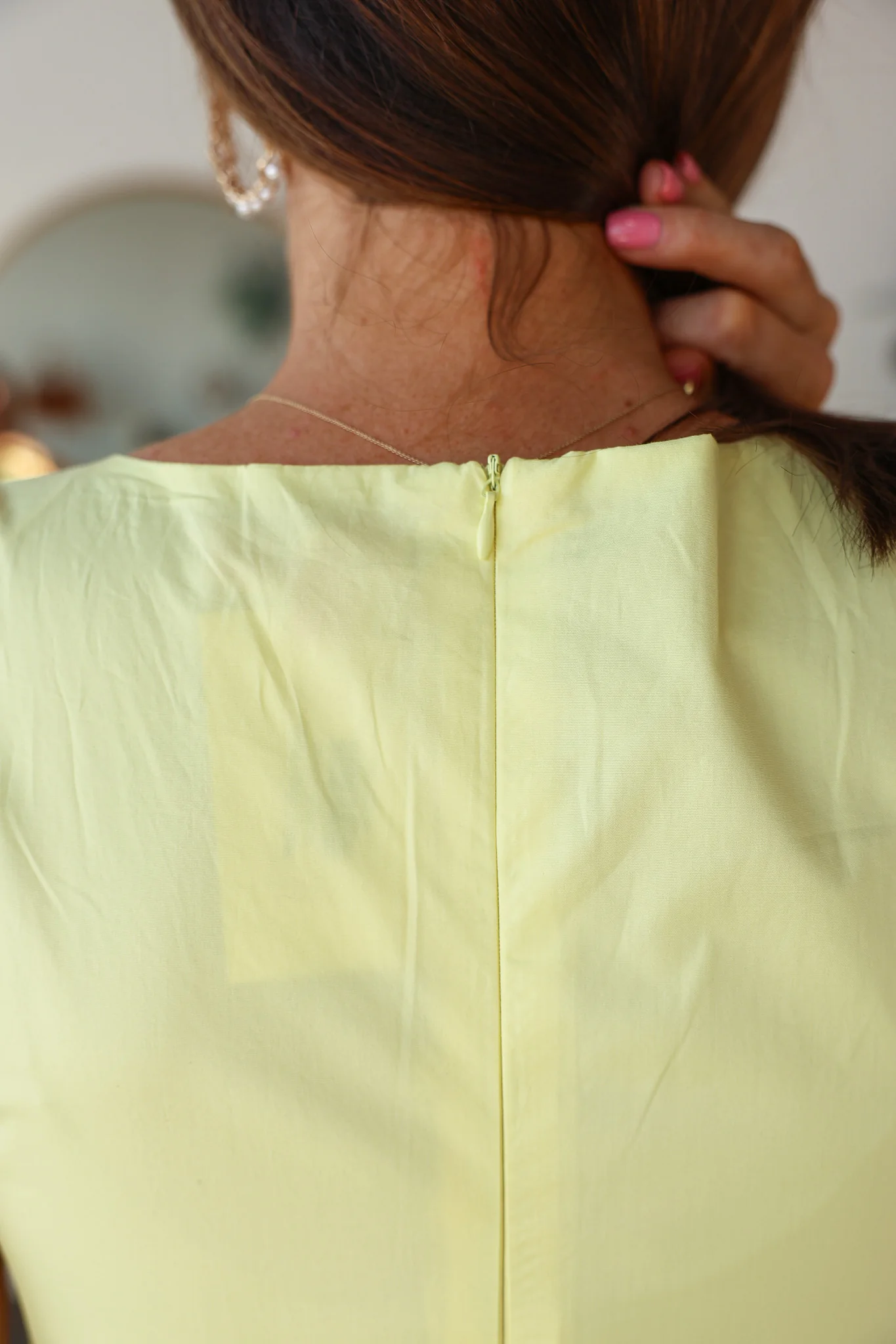 Yellow Midi Dress - Image 10